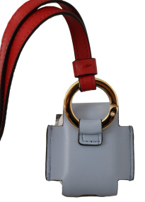 Elegant Dual-Tone Leather Airpods Case