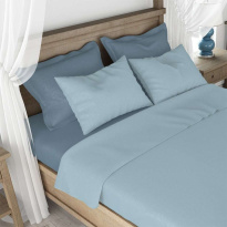 Set completo letto lenzuola microf