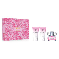 Versace Bright Crystal Eau De Toilette Spray 50ml Set 3 Pieces