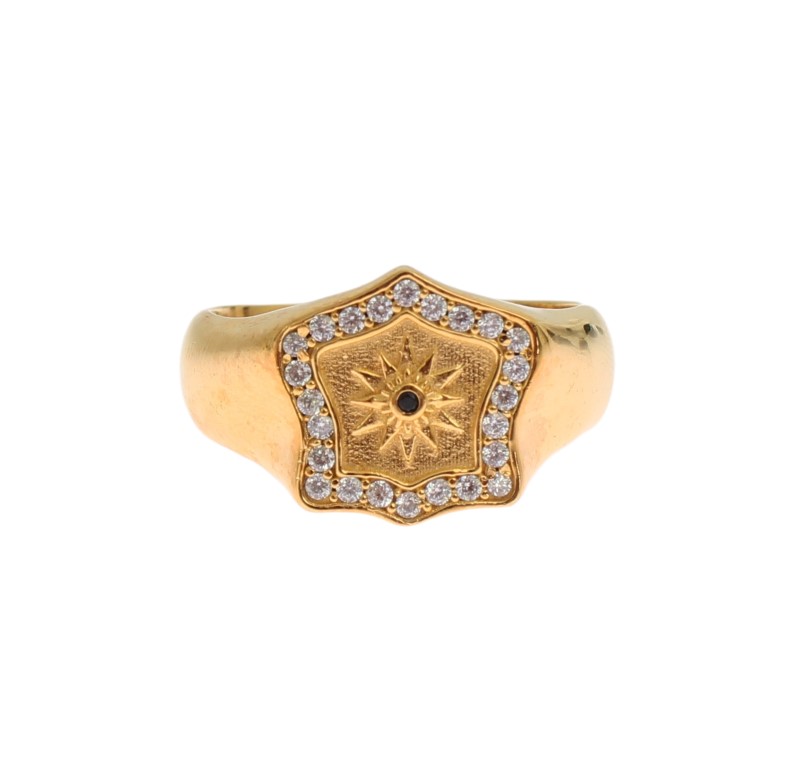Gold Plated 925 Sterling Silver Ring