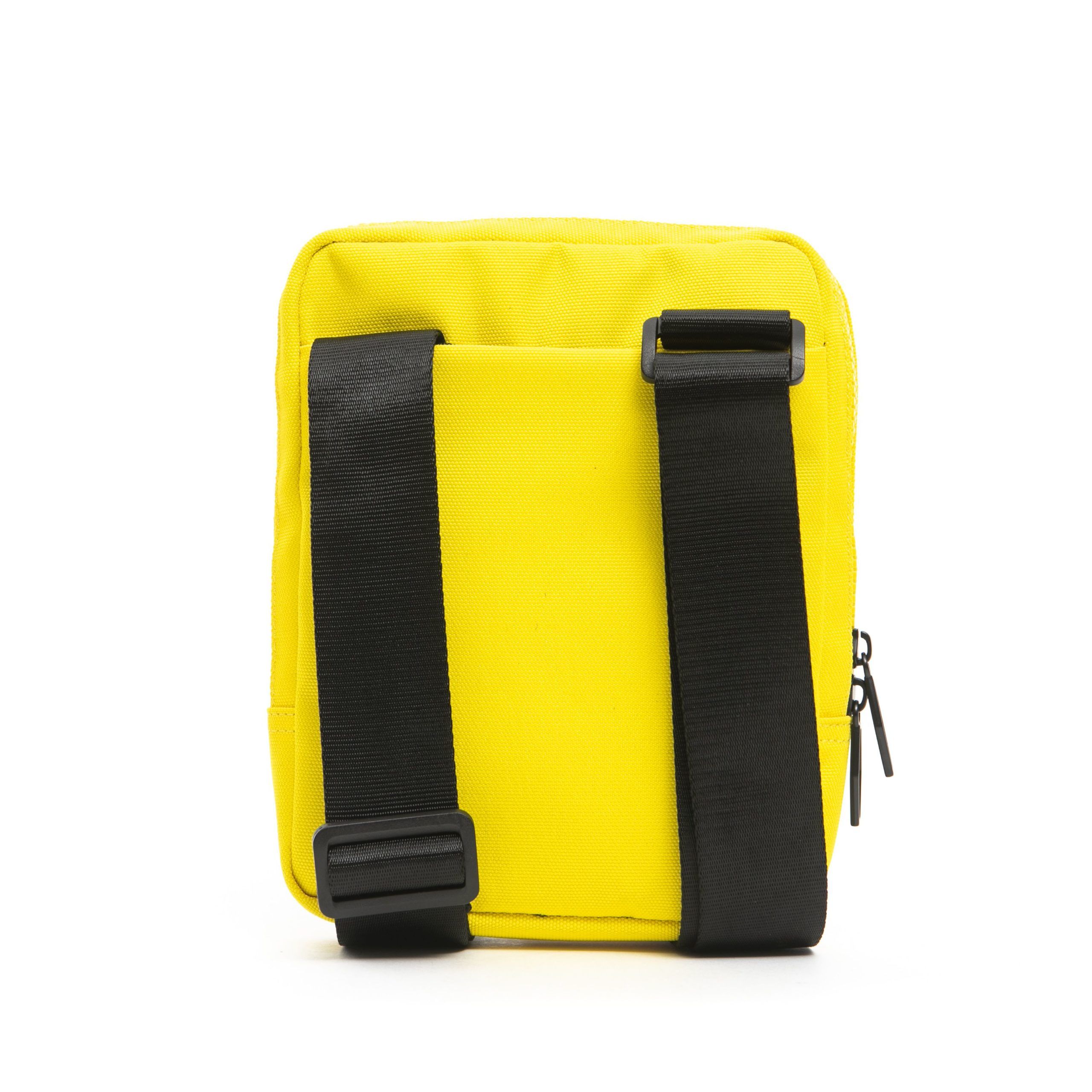 Sleek Yellow Satchel with Adjustable Strap