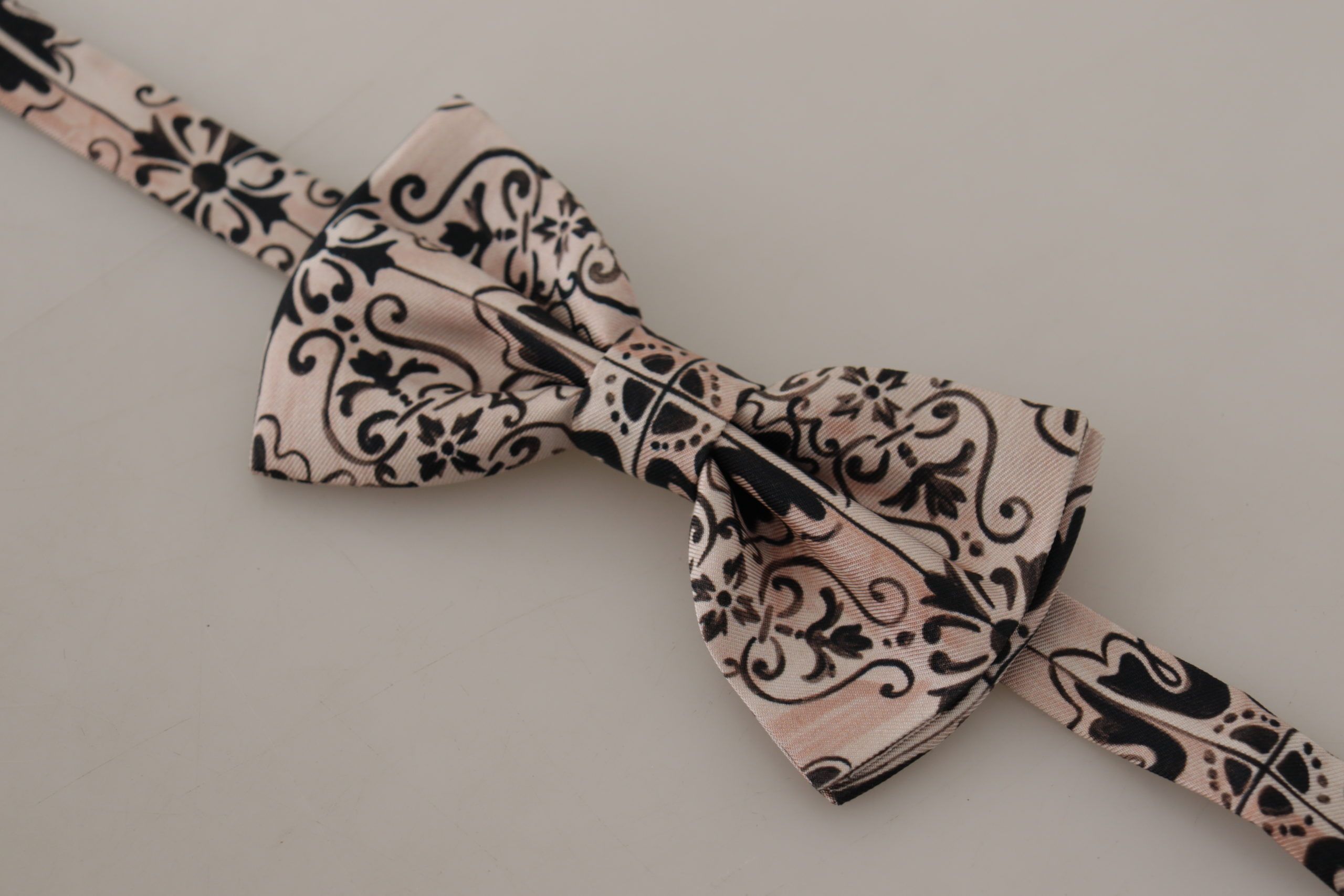 Elegant Multicolor Silk Bow Tie