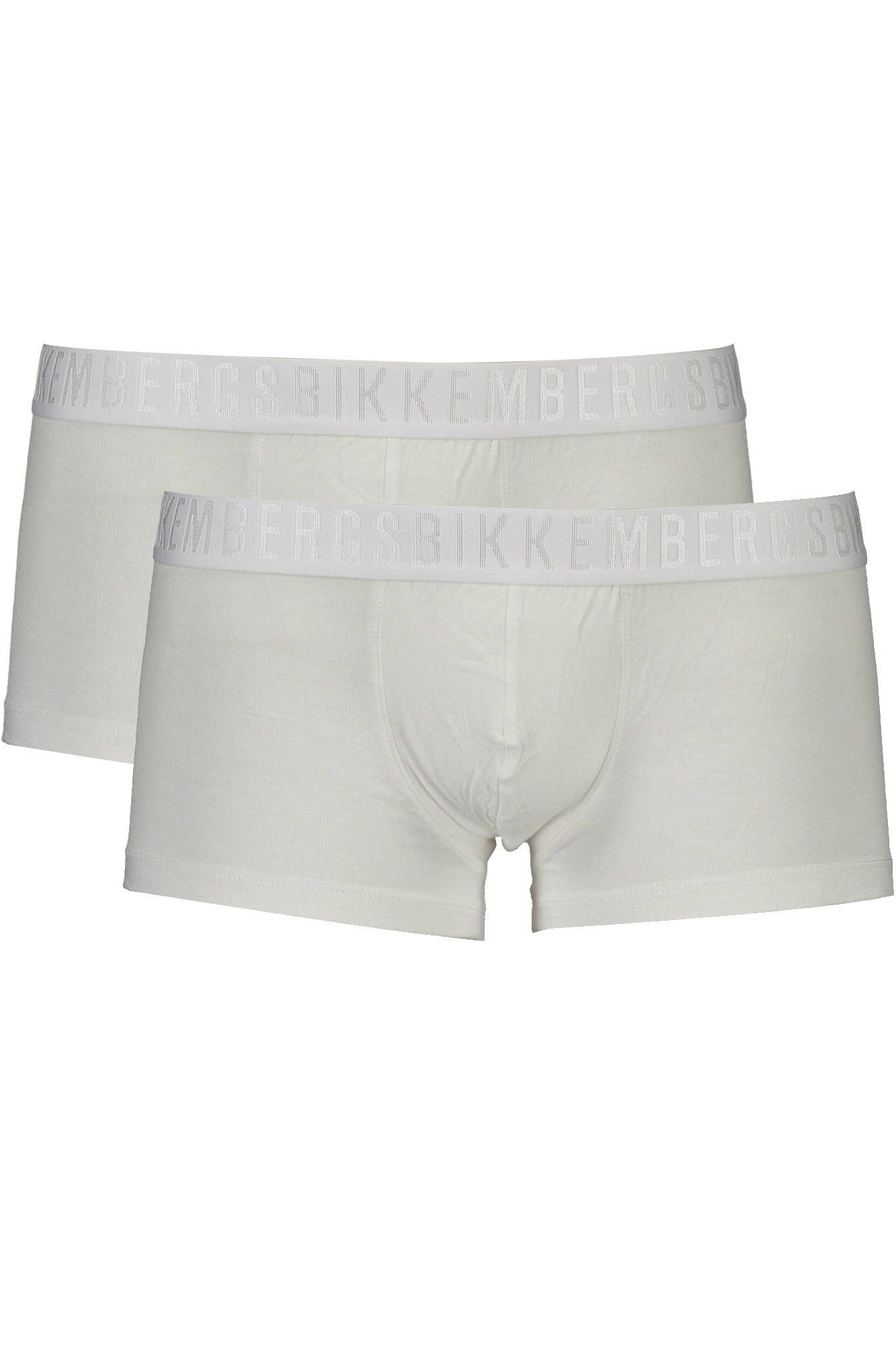 Elegant White Boxer Shorts Duopack