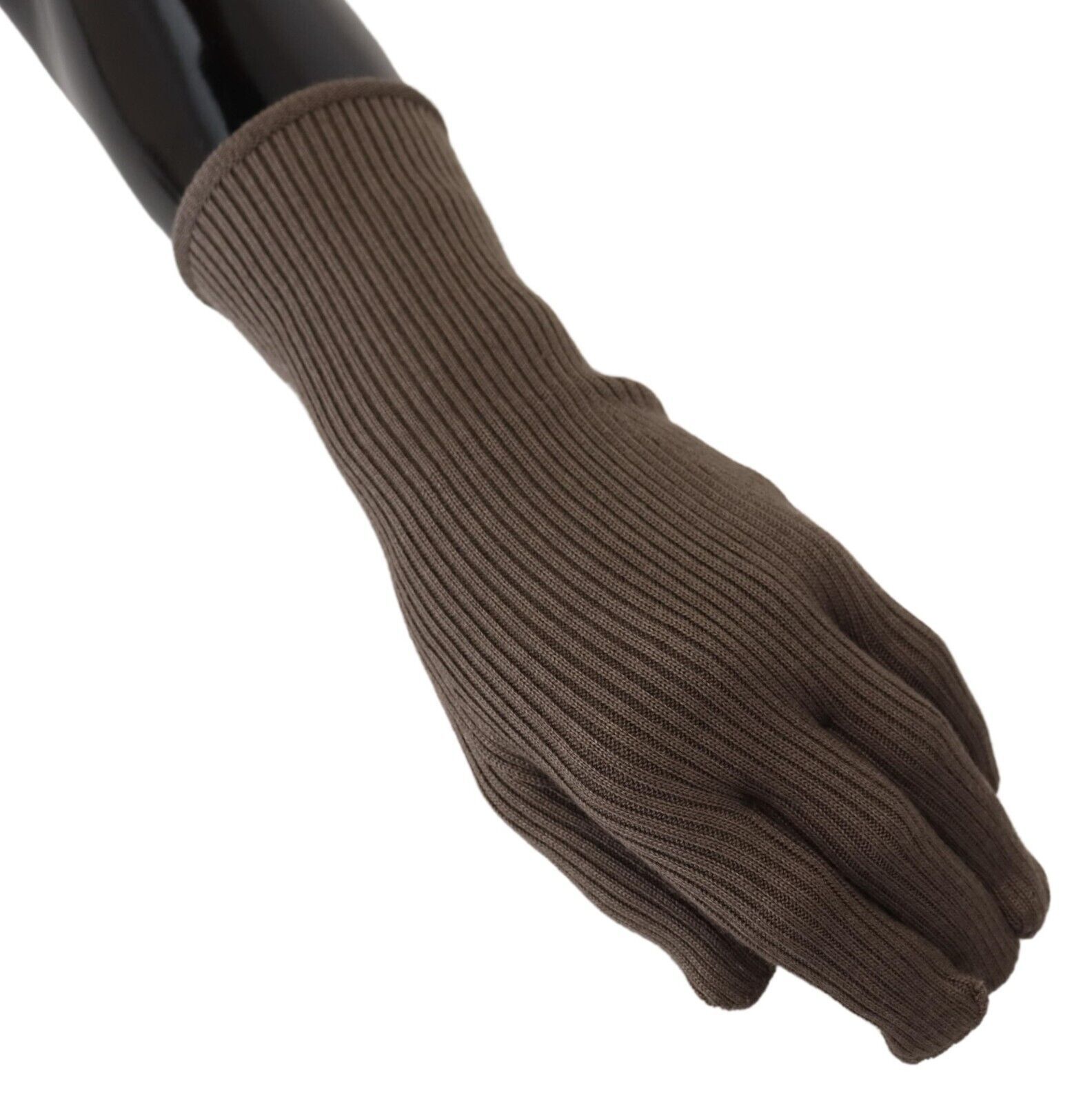 Gray Cashmere knitted Hands Mitten Mens Gloves