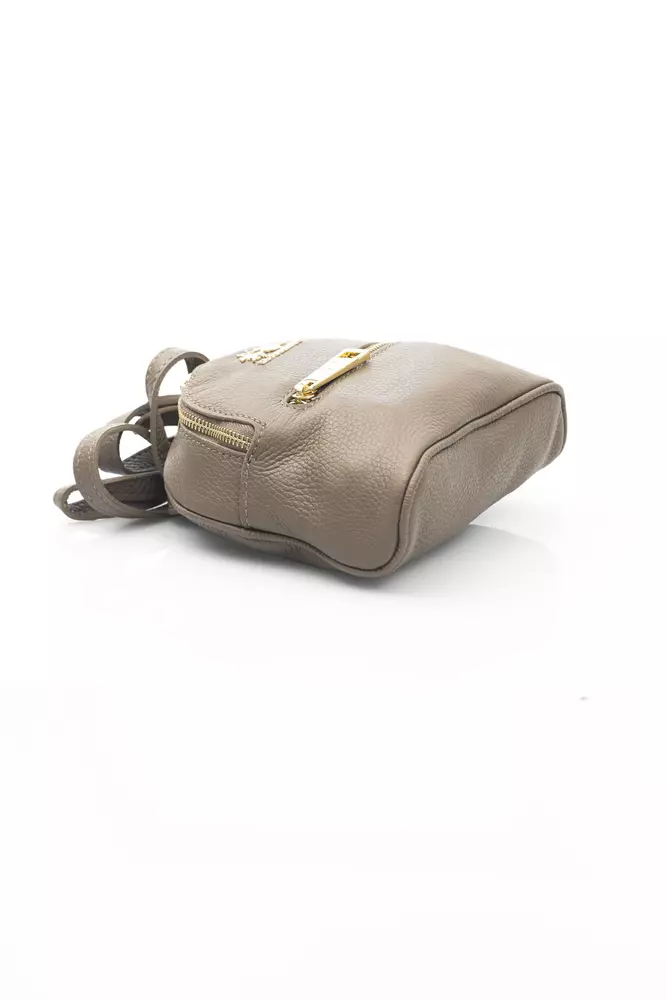 Brown Calfskin Messenger Bag