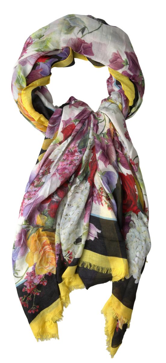 Multicolor Ortensia Modal Shawl Wrap Scarf