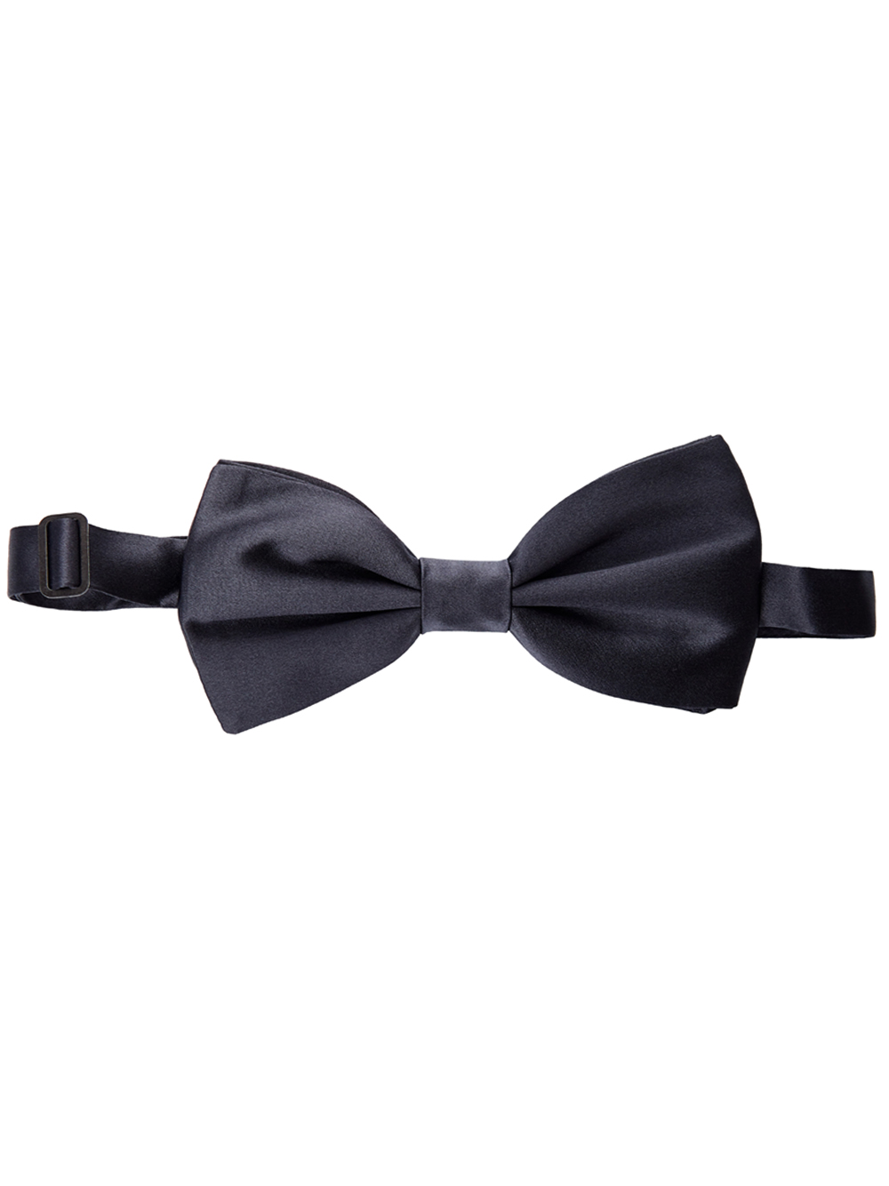 Dark Grey Silk Bow Tie