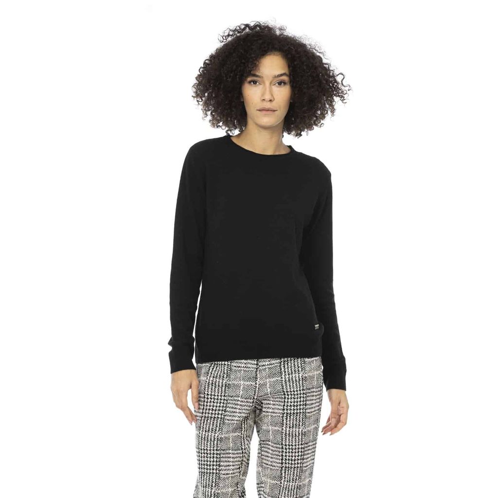 Baldinini Trend Women's Gray Viscose Sweater - M